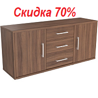 Тумба приставная 19201 Дуб Темный