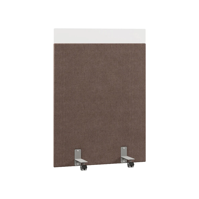 Перегородка акустическая на роликовых опорах Призма ПЗ.АЛ.Р-100/140 Ткань Ромео 04