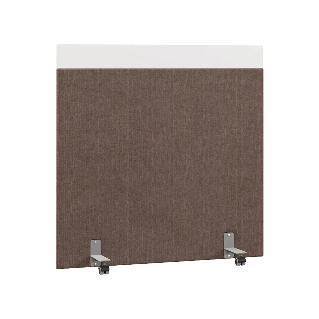 Перегородка акустическая на роликовых опорах Призма ПЗ.АЛ.Р-140/140 Ткань Ромео 04