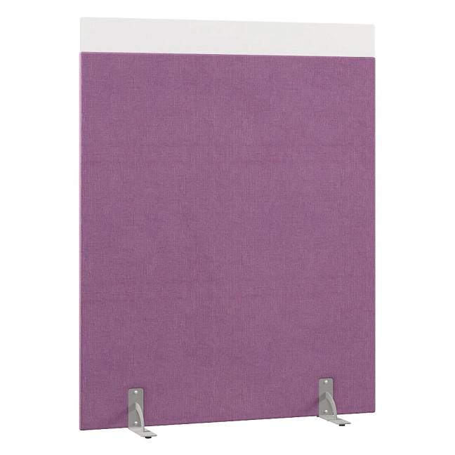 Перегородка акустическая на стационарных опорах Призма ПЗ.АЛ.С-140/180 Ткань Ромео 06