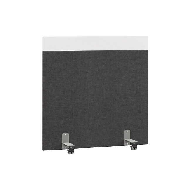 Перегородка акустическая на роликовых опорах Призма ПЗ.АЛ.Р-120/120 Рогожка Kiton 07