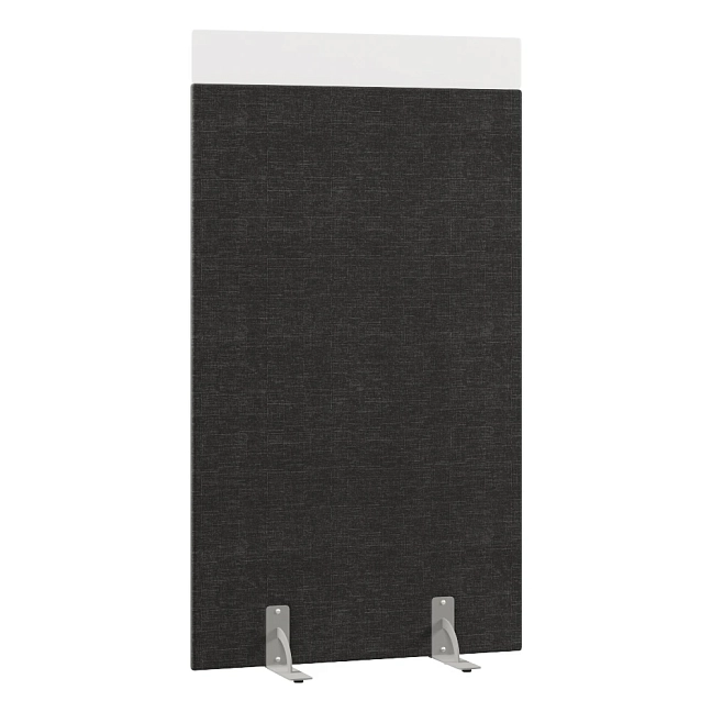 Перегородка акустическая на стационарных опорах Призма ПЗ.АЛ.С-100/180 Ткань Ромео 012