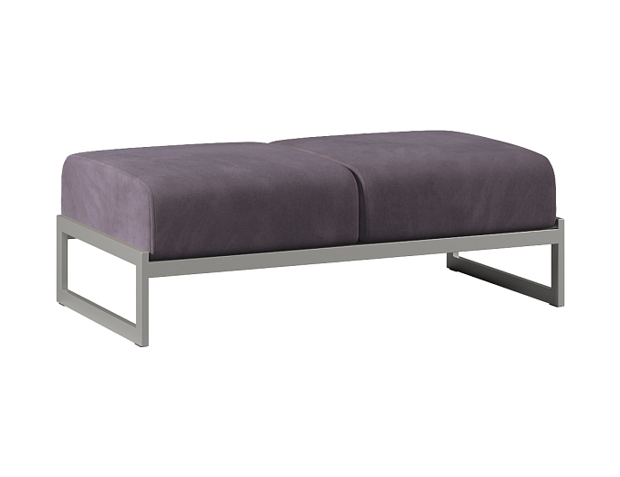 Пуф двухместный Smart SM-PF.02 Ткань Velutto 19