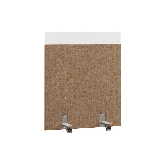 Перегородка акустическая на роликовых опорах Призма ПЗ.АЛ.Р-80/120 Ткань Ромео 03