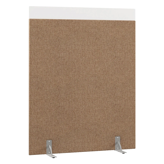 Перегородка акустическая на стационарных опорах Призма ПЗ.АЛ.С-140/180 Ткань Ромео 03