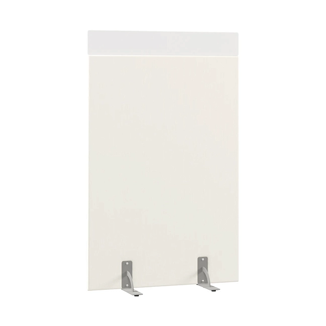 Перегородка акустическая на стационарных опорах Призма ПЗ.АЛ.С-80/160 Ткань Ромео 01