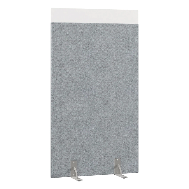 Перегородка акустическая на стационарных опорах Призма ПЗ.АЛ.С-80/180 Рогожка Kiton 06