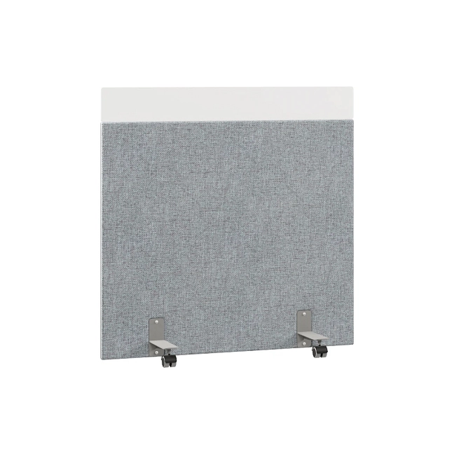 Перегородка акустическая на роликовых опорах Призма ПЗ.АЛ.Р-120/120 Рогожка Kiton 06