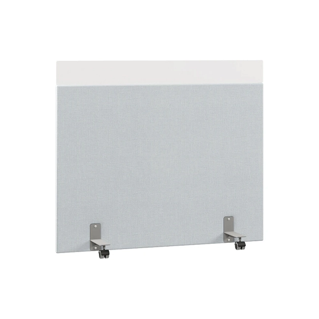 Перегородка акустическая на роликовых опорах Призма ПЗ.АЛ.Р-140/120 Ткань Ромео 013