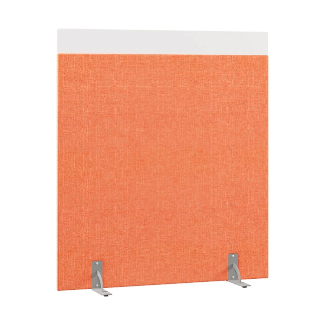 Перегородка акустическая на стационарных опорах Призма ПЗ.АЛ.С-140/160 Ткань Ромео 08