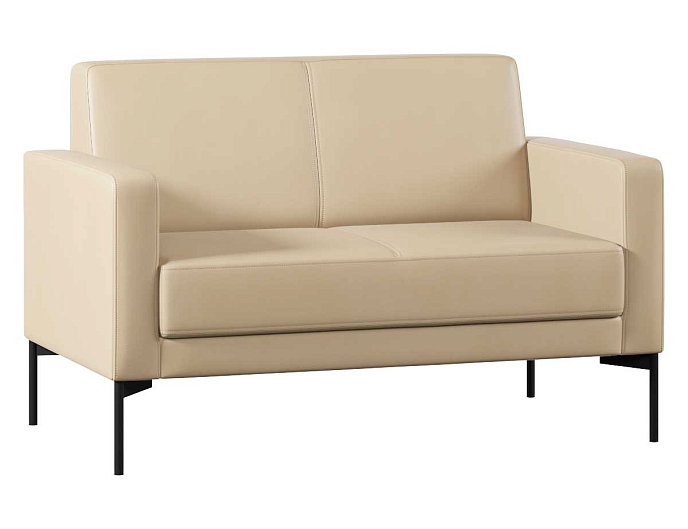 Двухместный диван с подлокотниками Статус СТ-П.02 Экокожа Oregon 12