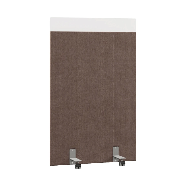 Перегородка акустическая на роликовых опорах Призма ПЗ.АЛ.Р-80/160 Ткань Ромео 04