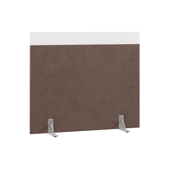 Перегородка акустическая на стационарных опорах Призма ПЗ.АЛ.С-140/120 Ткань Ромео 04