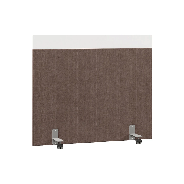 Перегородка акустическая на роликовых опорах Призма ПЗ.АЛ.Р-140/120 Ткань Ромео 04