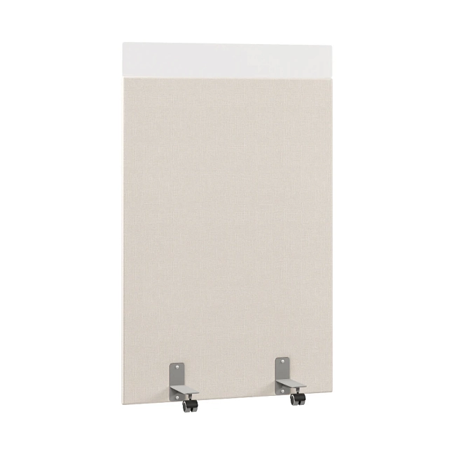 Перегородка акустическая на роликовых опорах Призма ПЗ.АЛ.Р-100/160 Ткань Ромео 02