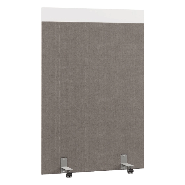 Перегородка акустическая на роликовых опорах Призма ПЗ.АЛ.Р-120/180 Ткань Ромео 05