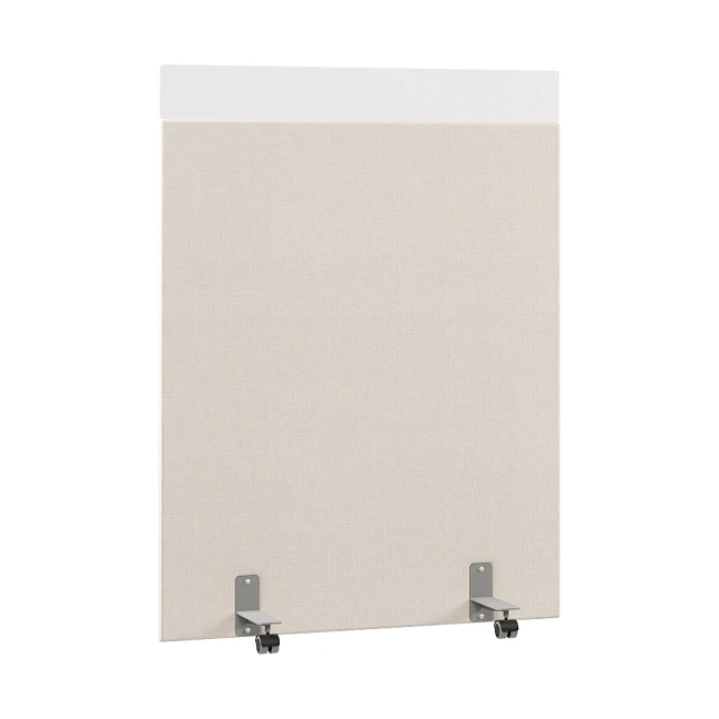 Перегородка акустическая на роликовых опорах Призма ПЗ.АЛ.Р-120/160 Ткань Ромео 02