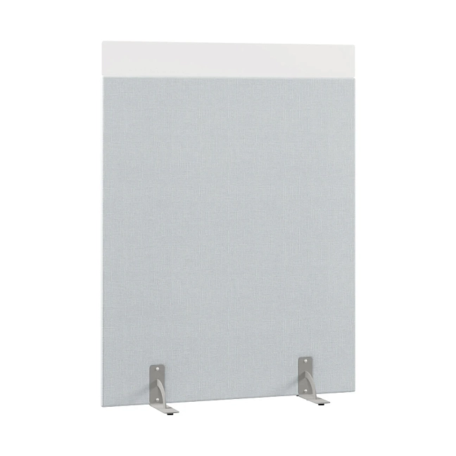 Перегородка акустическая на стационарных опорах Призма ПЗ.АЛ.С-120/160 Ткань Ромео 013