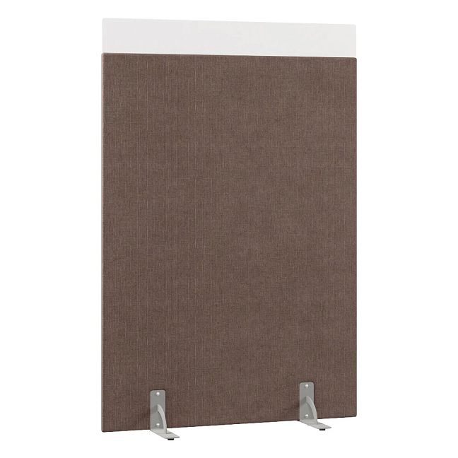 Перегородка акустическая на стационарных опорах Призма ПЗ.АЛ.С-120/180 Ткань Ромео 04