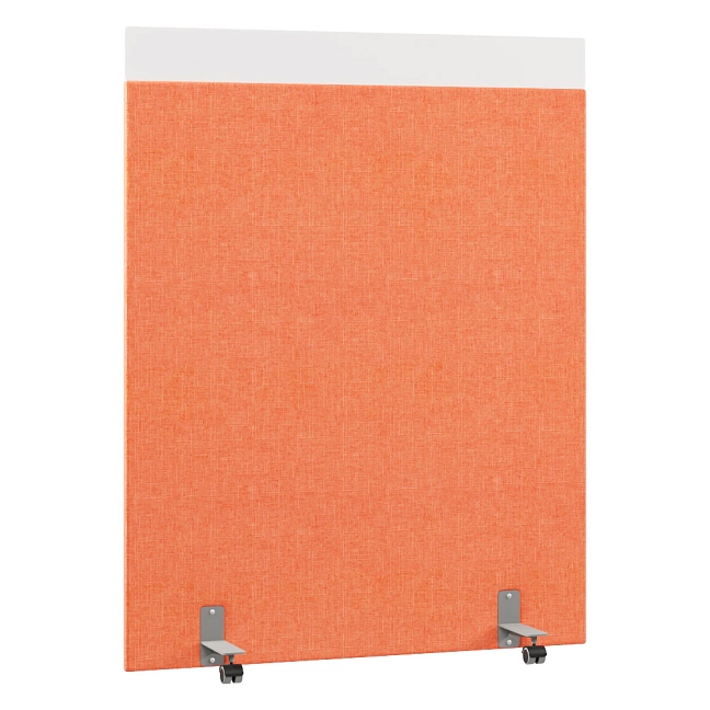 Перегородка акустическая на роликовых опорах Призма ПЗ.АЛ.Р-140/180 Ткань Ромео 08