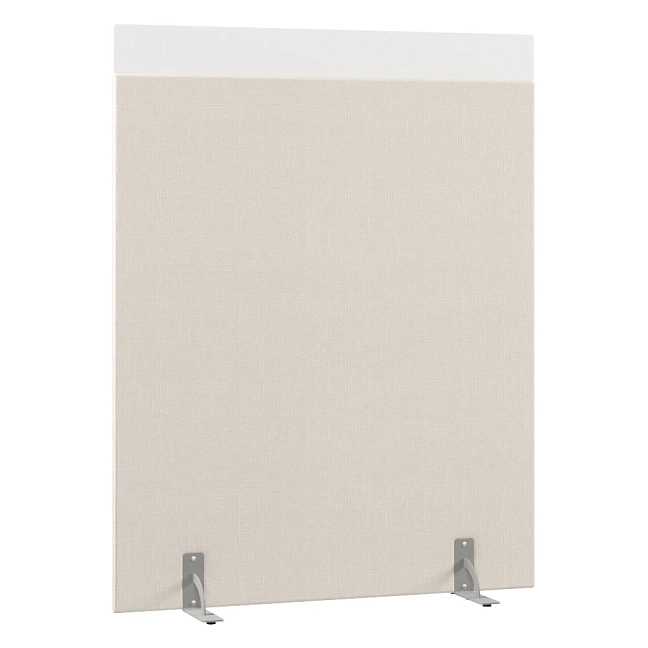 Перегородка акустическая на стационарных опорах Призма ПЗ.АЛ.С-140/180 Ткань Ромео 02