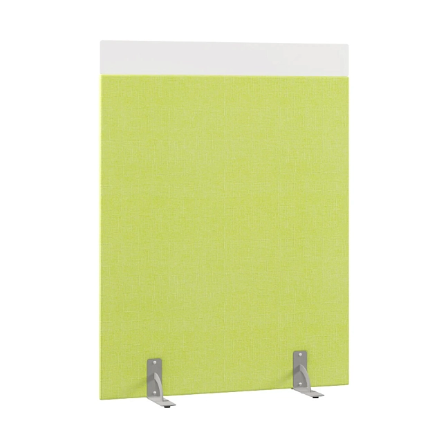 Перегородка акустическая на стационарных опорах Призма ПЗ.АЛ.С-120/160 Ткань Ромео 07