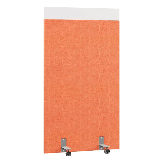 Перегородка акустическая на роликовых опорах Призма ПЗ.АЛ.Р-70/180 Ткань Ромео 08