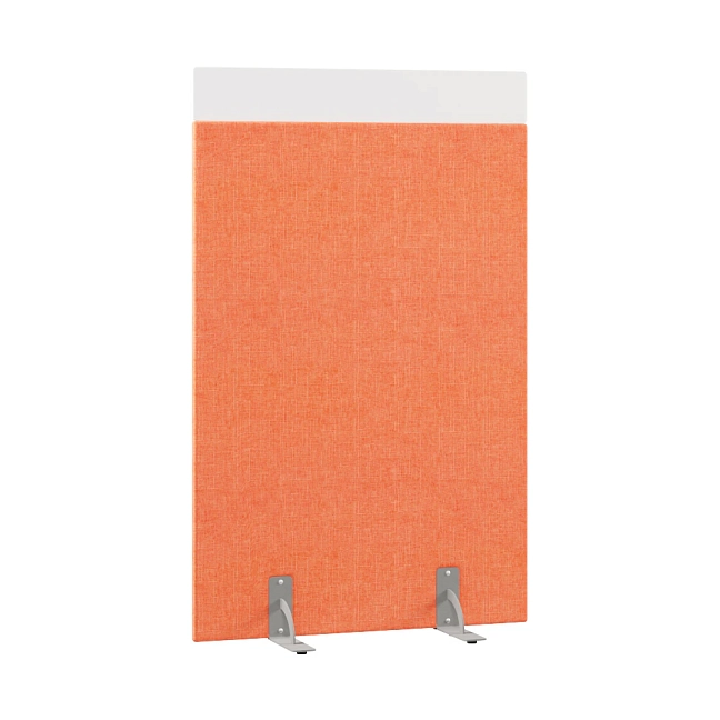 Перегородка акустическая на стационарных опорах Призма ПЗ.АЛ.С-70/160 Ткань Ромео 08