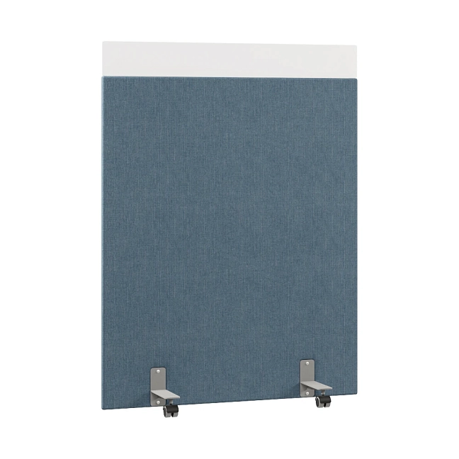 Перегородка акустическая на роликовых опорах Призма ПЗ.АЛ.Р-120/160 Ткань Ромео 010