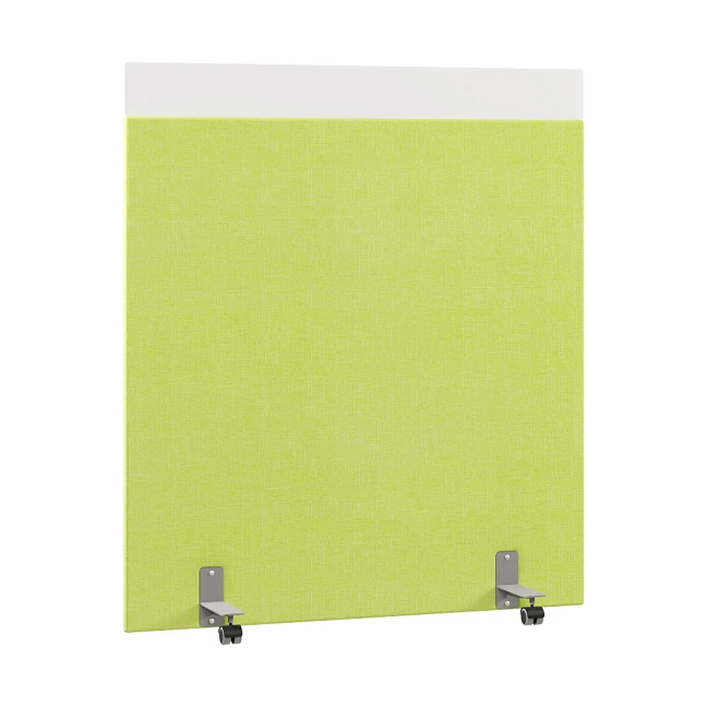 Перегородка акустическая на роликовых опорах Призма ПЗ.АЛ.Р-140/160 Ткань Ромео 07