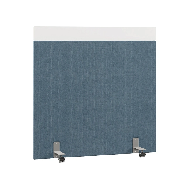 Перегородка акустическая на роликовых опорах Призма ПЗ.АЛ.Р-140/150 Ткань Ромео 010