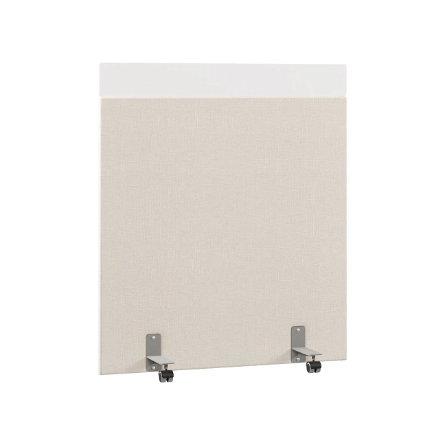 Перегородка акустическая на роликовых опорах Призма ПЗ.АЛ.Р-120/150 Ткань Ромео 02