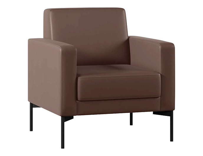 Кресло с подлокотниками Статус СТ-П.01 Экокожа Oregon 26