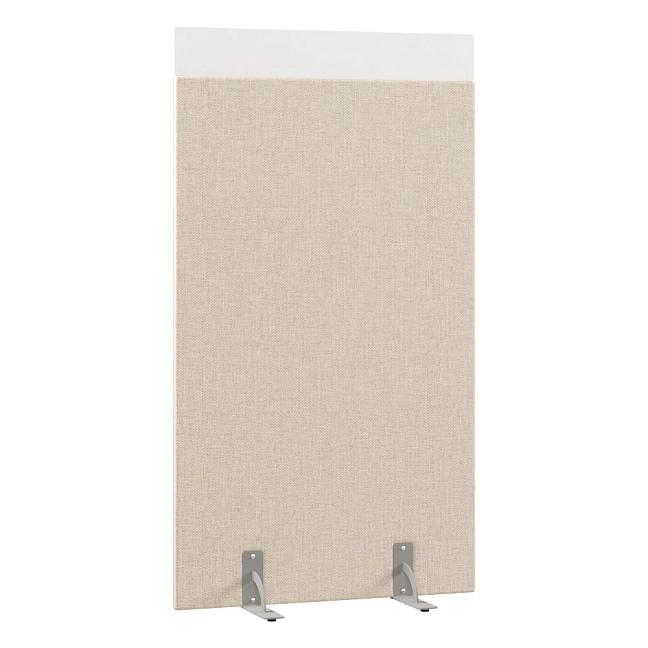 Перегородка акустическая на стационарных опорах Призма ПЗ.АЛ.С-80/180 Рогожка Kiton 01