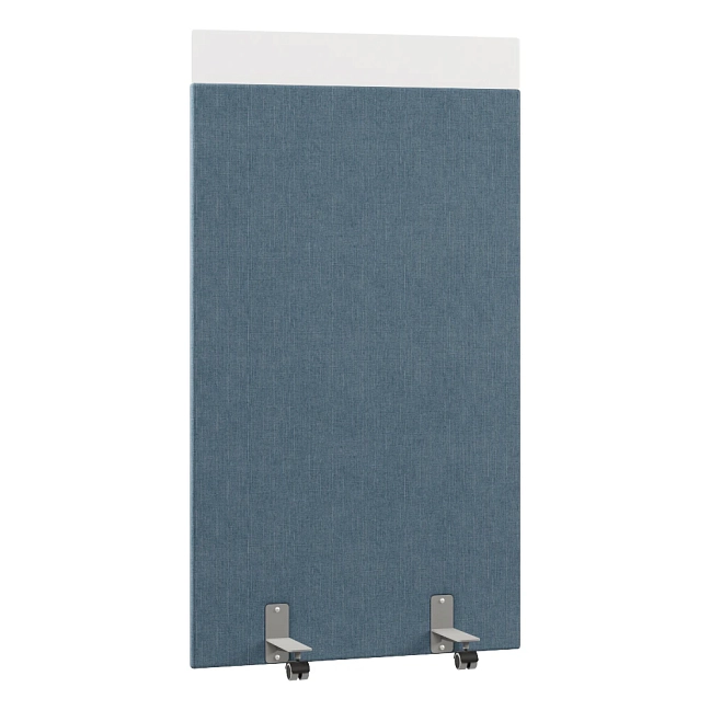 Перегородка акустическая на роликовых опорах Призма ПЗ.АЛ.Р-70/180 Ткань Ромео 010