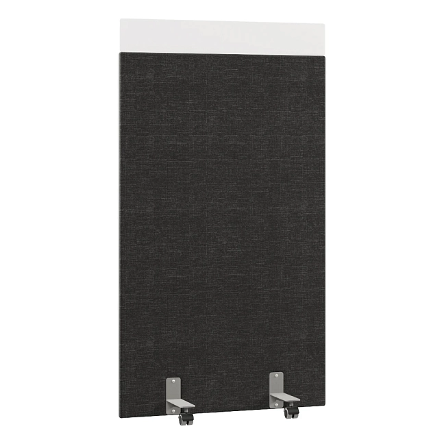 Перегородка акустическая на роликовых опорах Призма ПЗ.АЛ.Р-100/180 Ткань Ромео 012