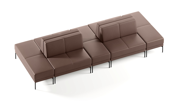 Диван Статус Комплект №33 Экокожа Oregon 26