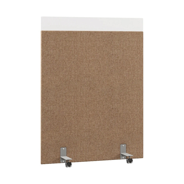 Перегородка акустическая на роликовых опорах Призма ПЗ.АЛ.Р-120/160 Ткань Ромео 03