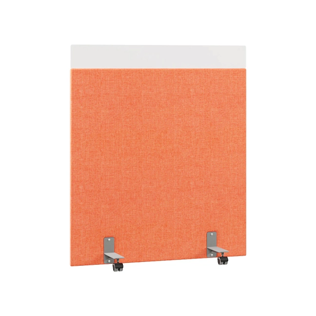 Перегородка акустическая на роликовых опорах Призма ПЗ.АЛ.Р-120/150 Ткань Ромео 08