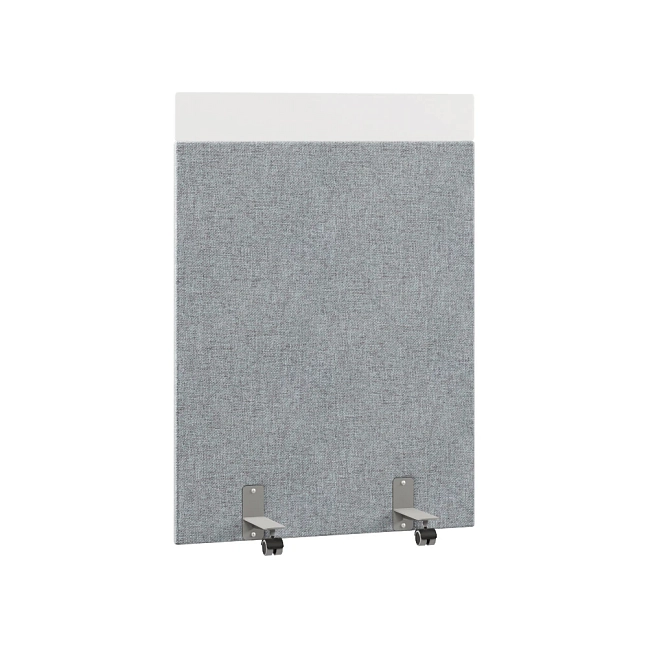 Перегородка акустическая на роликовых опорах Призма ПЗ.АЛ.Р-70/140 Рогожка Kiton 06