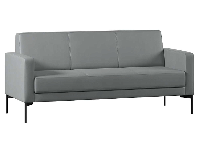 Трехместный диван с подлокотниками Статус СТ-П.03 Экокожа Oregon 17