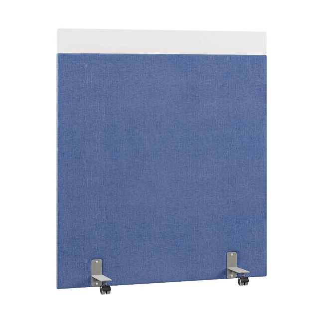 Перегородка акустическая на роликовых опорах Призма ПЗ.АЛ.Р-140/160 Ткань Ромео 011