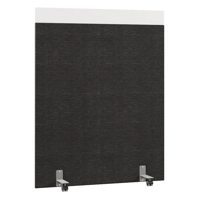 Перегородка акустическая на роликовых опорах Призма ПЗ.АЛ.Р-140/180 Ткань Ромео 012