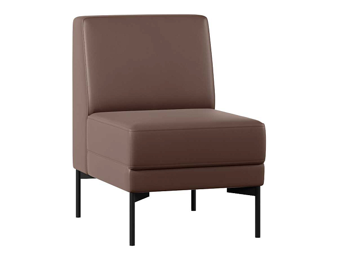 Диван без подлокотников одноместный Статус СТ-БП.01 Экокожа Oregon 26