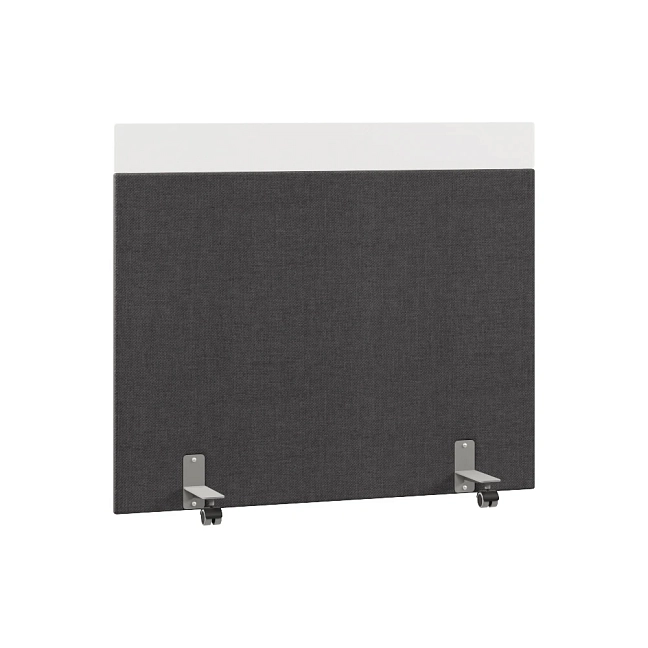 Перегородка акустическая на роликовых опорах Призма ПЗ.АЛ.Р-140/120 Рогожка Kiton 07