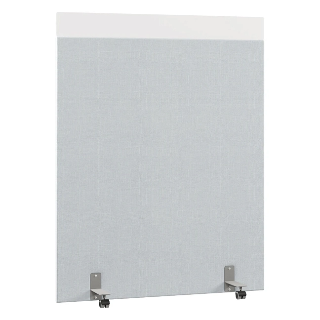 Перегородка акустическая на роликовых опорах Призма ПЗ.АЛ.Р-140/180 Ткань Ромео 013