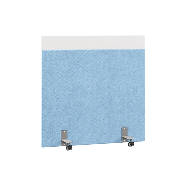 Перегородка акустическая на роликовых опорах Призма ПЗ.АЛ.Р-120/120 Рогожка Kiton 11