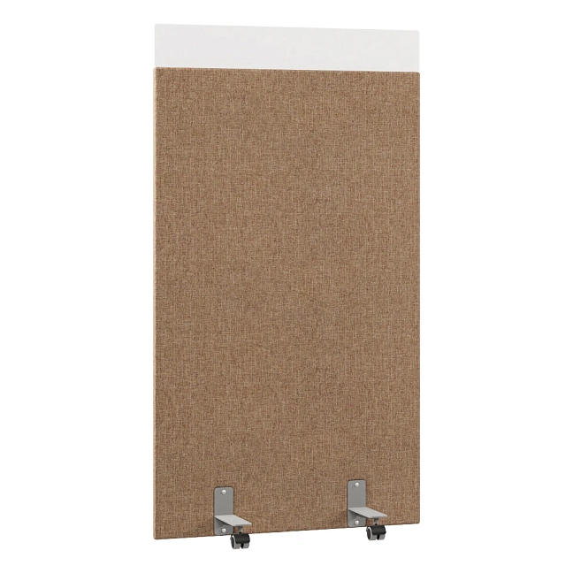 Перегородка акустическая на роликовых опорах Призма ПЗ.АЛ.Р-100/180 Ткань Ромео 03