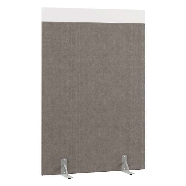 Перегородка акустическая на стационарных опорах Призма ПЗ.АЛ.С-120/180 Ткань Ромео 05