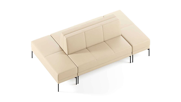 Диван Статус Комплект №1 Экокожа Oregon 12